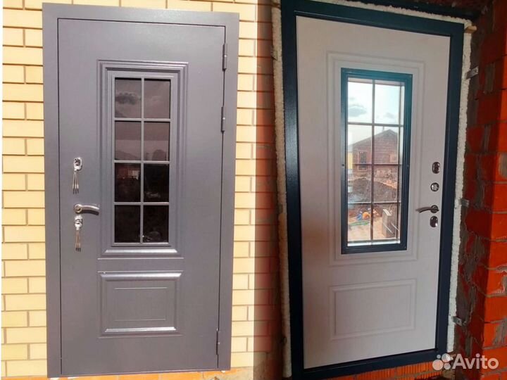 Металлические входные двери с терморазрывом