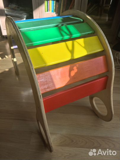 Качель деревянная