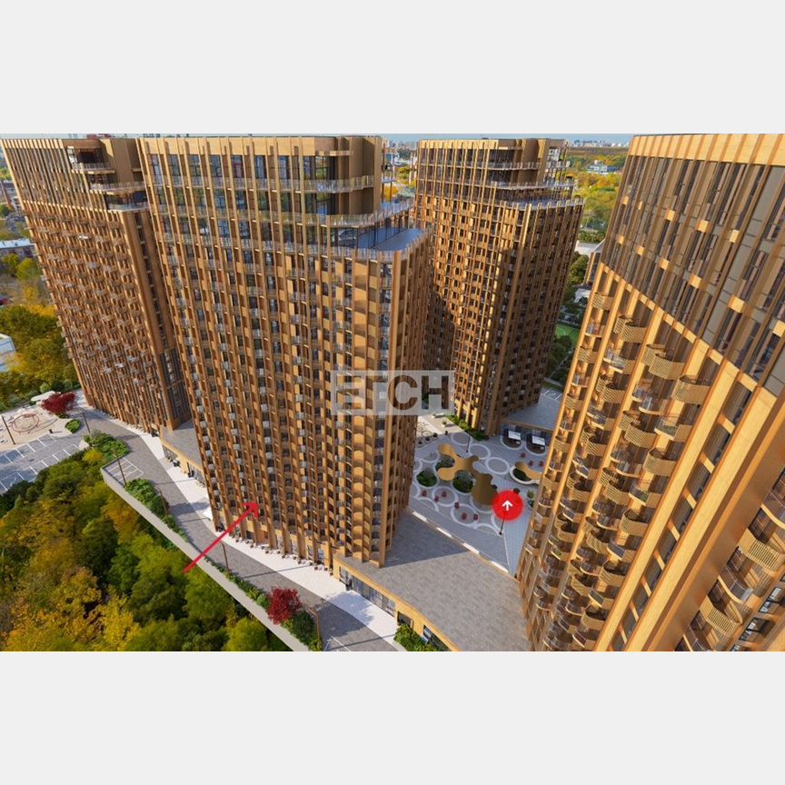 1-к. квартира, 42,6 м², 3/28 эт.