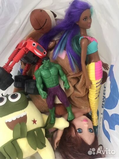 Игрушки пакетом