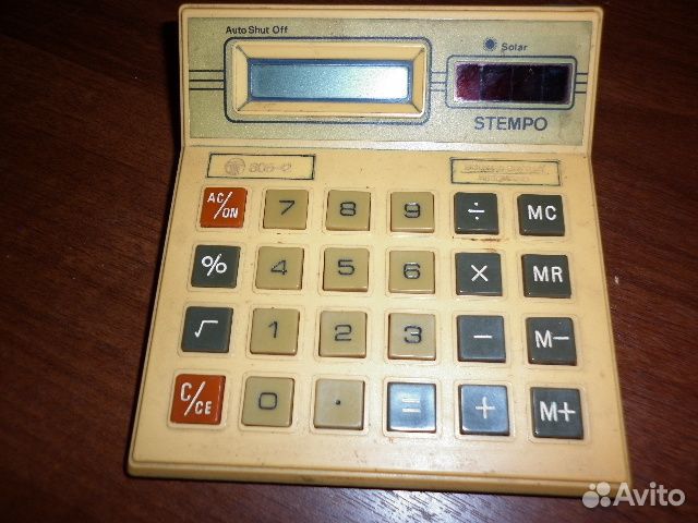 Калькулятор ретро stempo 805- 2