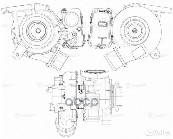 Турбокомпрессор land rover freelander II (06)