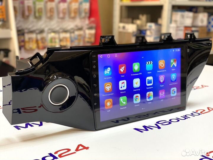 Штатная магнитола на автомобиль Kia Rio