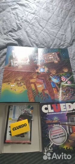Настольная игра клюэдо cluedo
