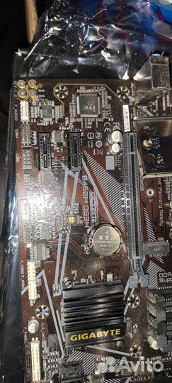 Материнская плата с процессором i5 10600kf