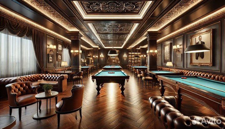 Ищу инвестора. Бильярдный клуб. Доход 2,8 млн/мес