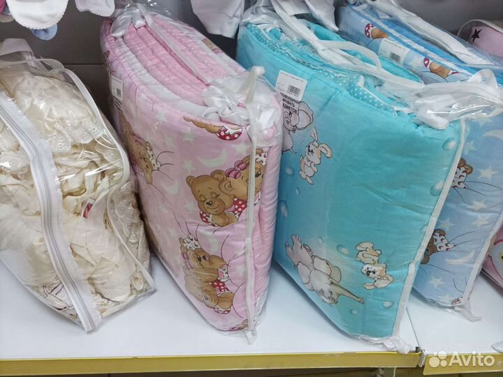 Бортики в кроватку