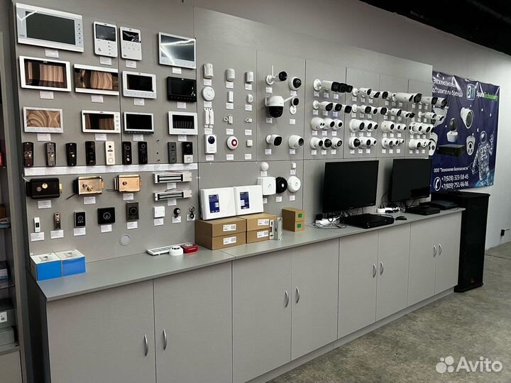 Видеонаблюдение, домофоны, контроль доступа