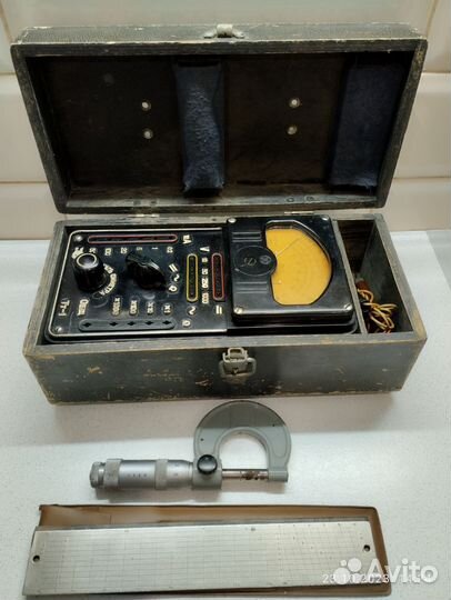 Тестер тт-1, Микрометр, Масштабная линейка СССР