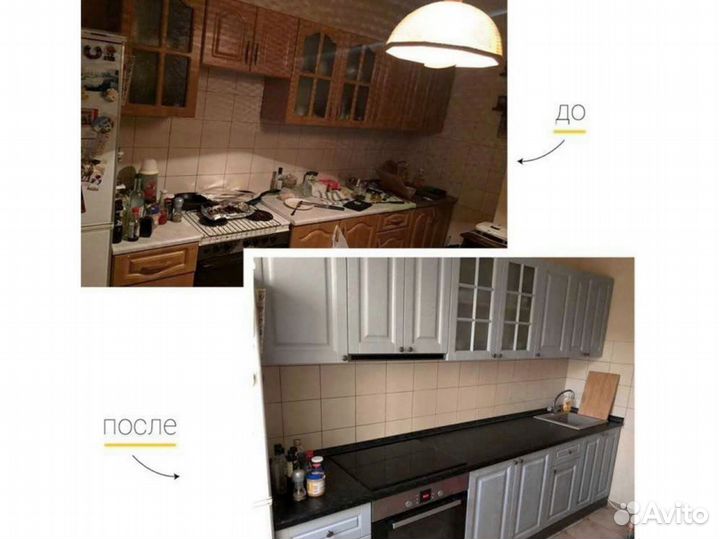 Поменять дверцы у кухонного гарнитура