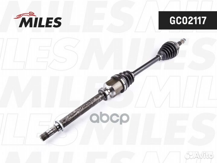 Привод miles GC02117 renault megane 1.6 02- пра