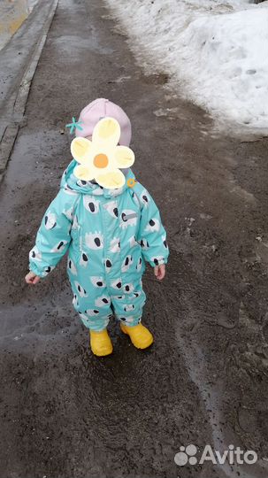 Комбинезон демисезонный crockid 80 86