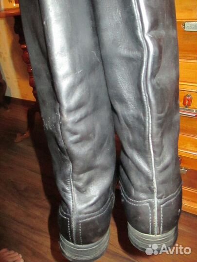 Сапоги хромовые 44 размера.отличные