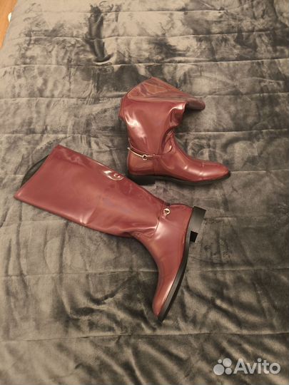 Сапоги трубы женские gucci horsebit