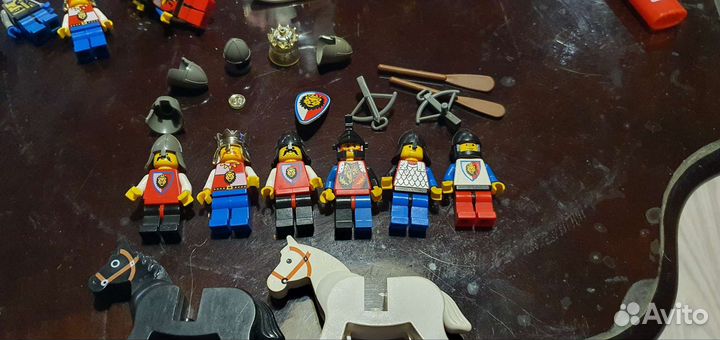 Винтажный lego фигурки рыцарей (castle) 90х годов