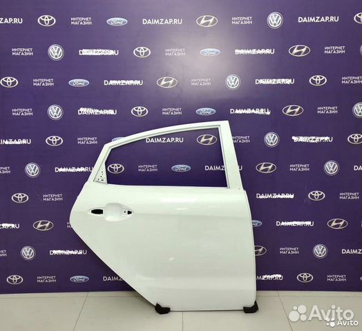 Дверь Задняя правая KIO RIO (2011-2017) белый