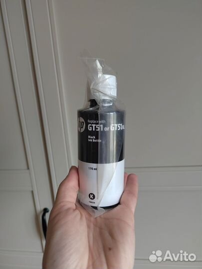 Чернила для принтера hp