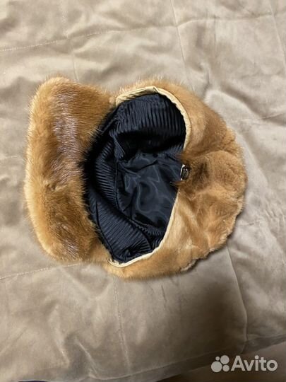Норковая кепка 56-58
