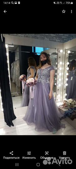 Платье на выпускной в пол
