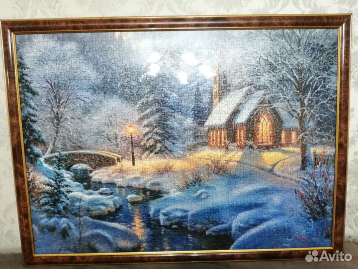 Картина из пазл, 50 на 70, акриловое стеклом(пэт)