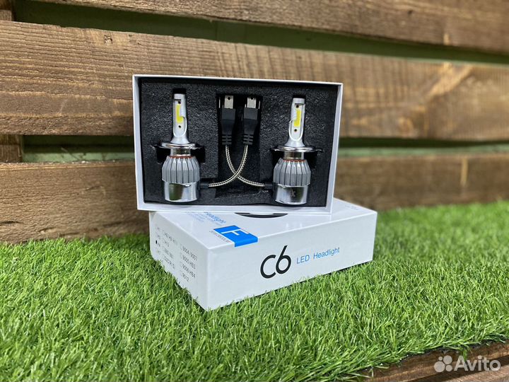 Лампы Диодные H1 H3 H4 H7 H11 H27