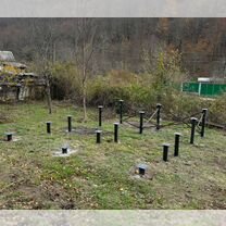 Винтовые сваи с монтажом, Краснодар