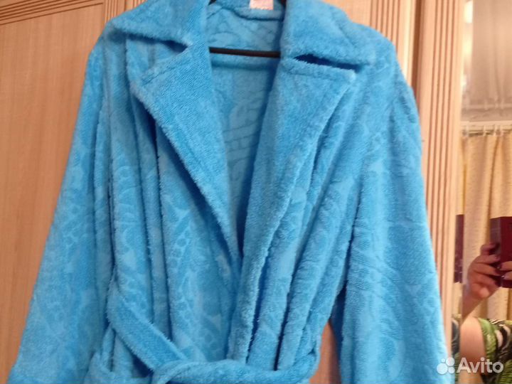 Халат махровый женский