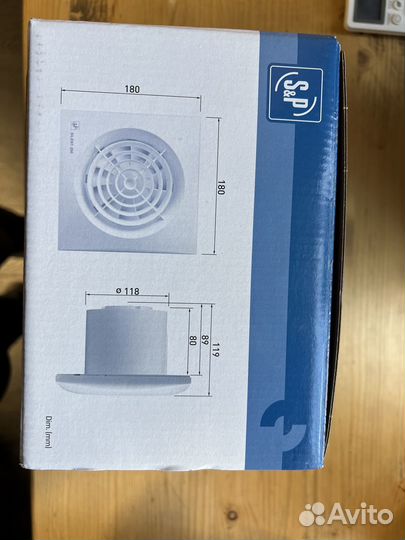 Вентилятор накладной Soler & Palau Silent 200 CZ