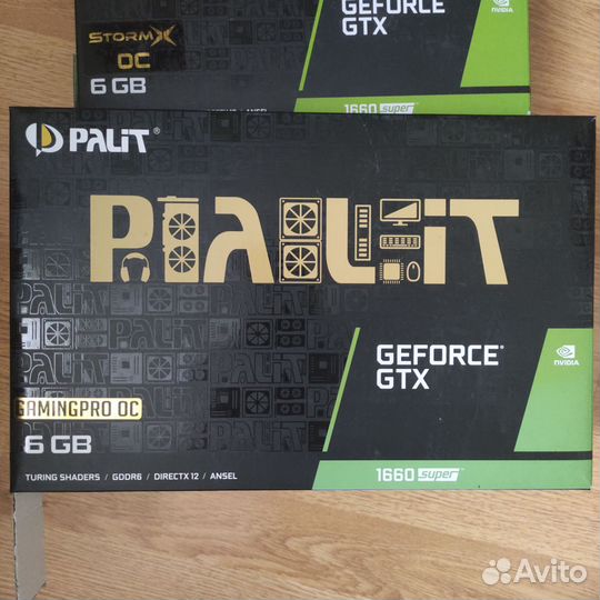 Видеокарты GTX-1660, 1660Super, RX5700хт