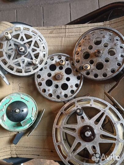 Катушки рыболовные СССР