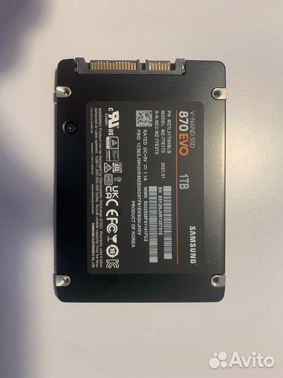 SSD Samsung EVO 870 1TB