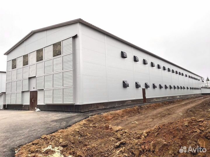 Металлические каркасы для ангаров и складов