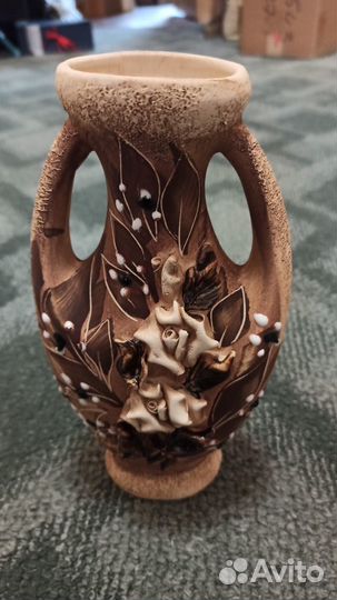 Ваза керамическая ручная работа