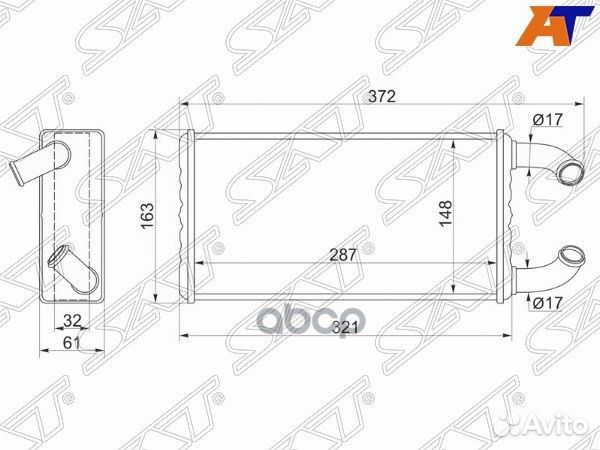 Радиатор отопителя салона toyota estima/lucida