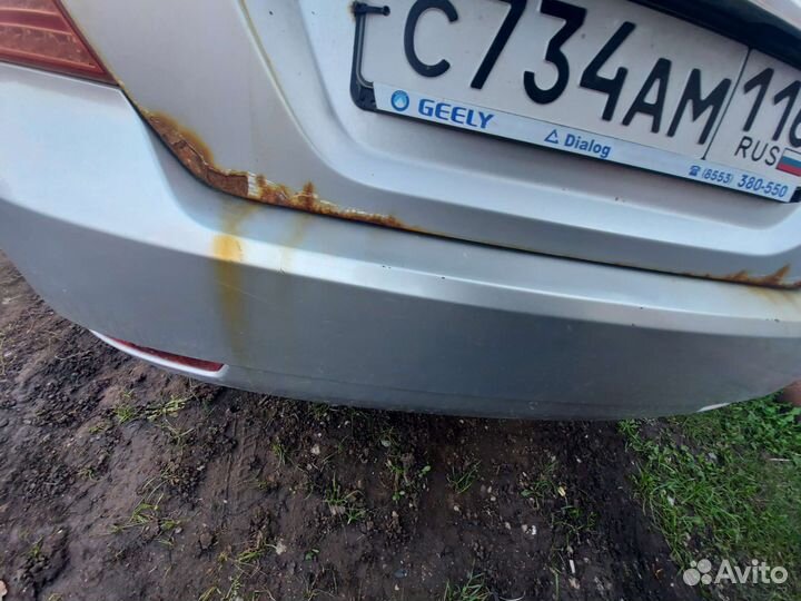 Бампер задний Geely Emgrand EC7 (седан)