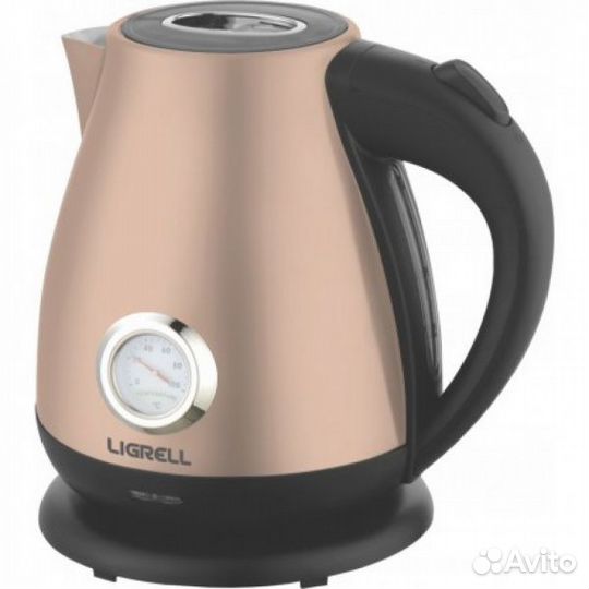 Электрочайник Ligrell LEK-1728ST Шампань