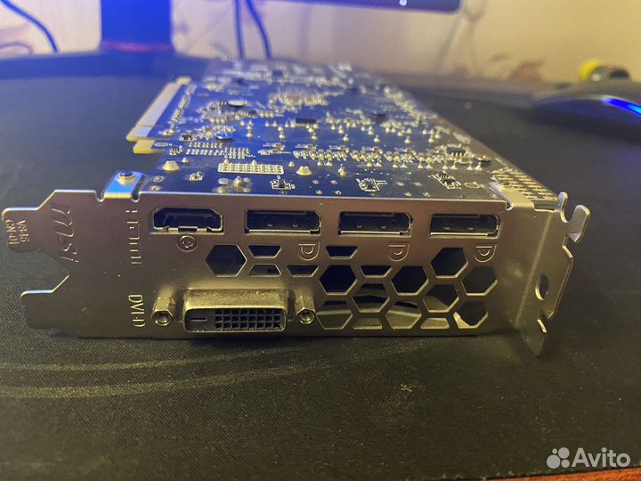 Видеокарта Msi Radeon Rx 570 Armor 8Gb Oc