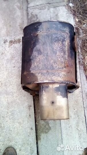 Глушитель прямоток honda