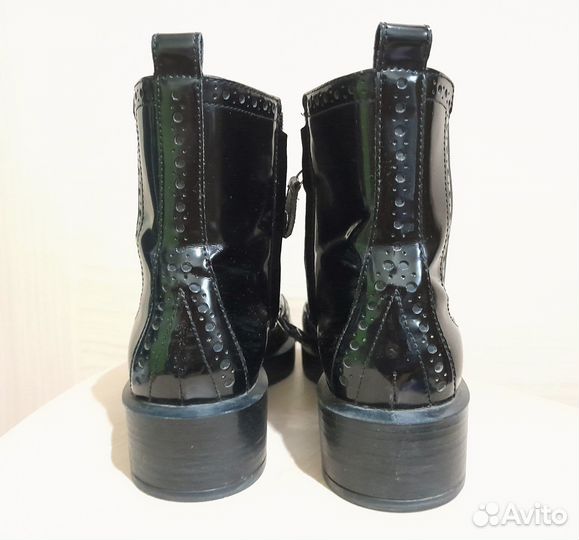 Ботинки демисезонные кожаные Geox