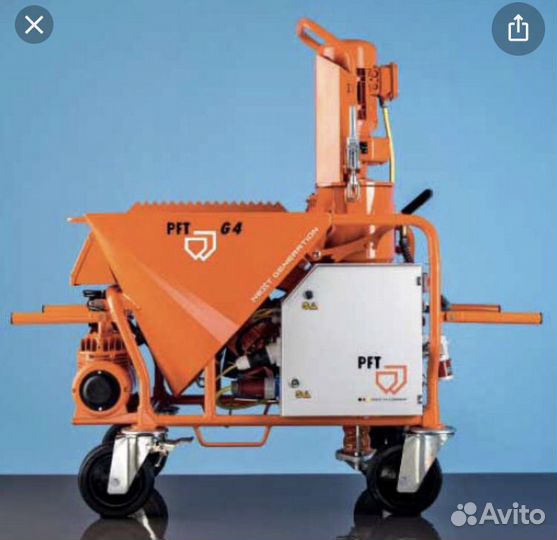 Аренда штукатурной станции PFT G4