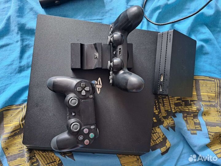 Игровая приставка ps4 pro 1tb+vr