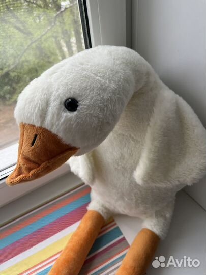 Мягкая игрушка гусь обнимусь