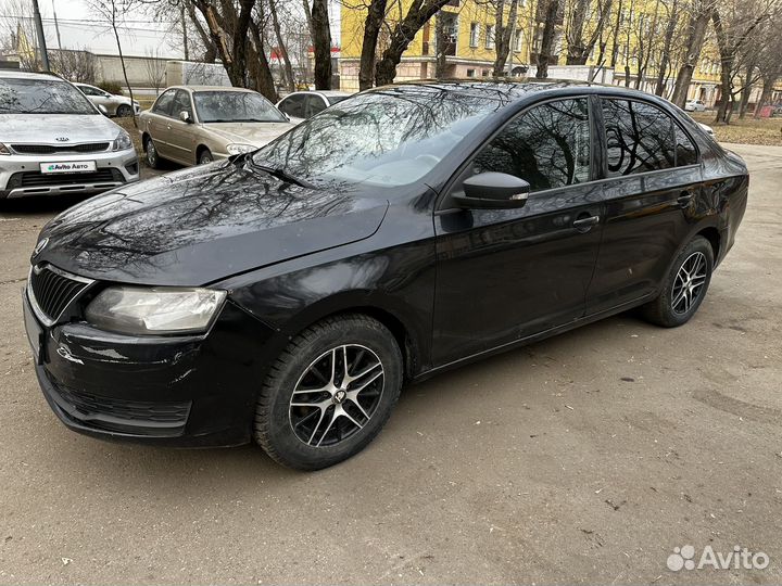 Skoda Rapid 1.6 МТ, 2018, 350 000 км