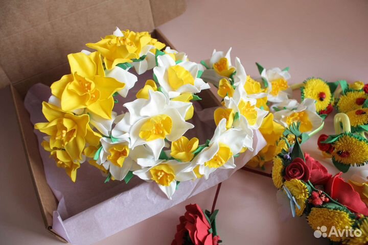 Ободок, бантики