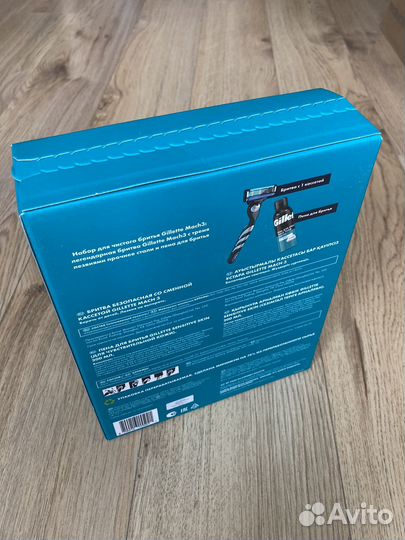 Gillette mach 3 набор подарочный