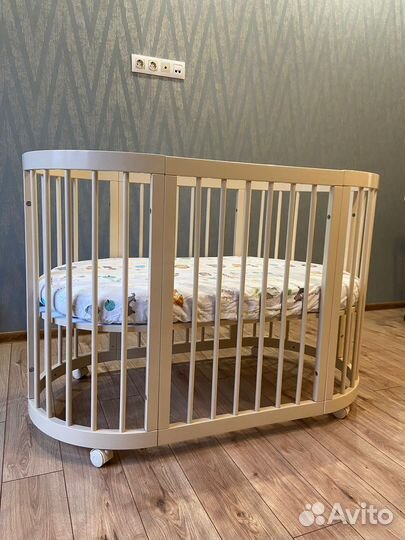 Кровать массив березы с орт. матрасом