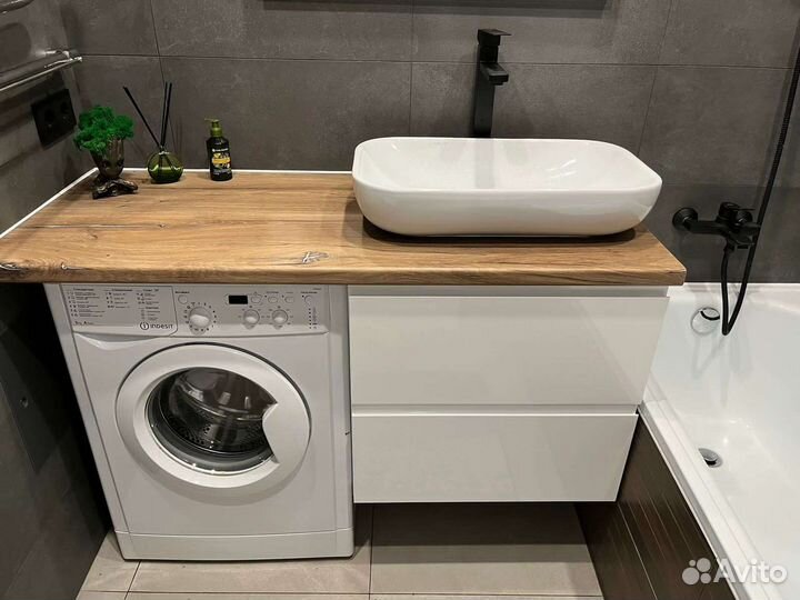 Тумба со столешницей для ванной