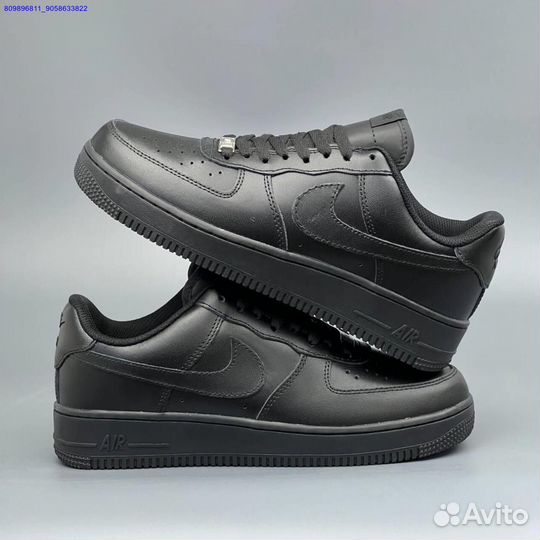 Nike Air Force 1 Black (Арт.85432)