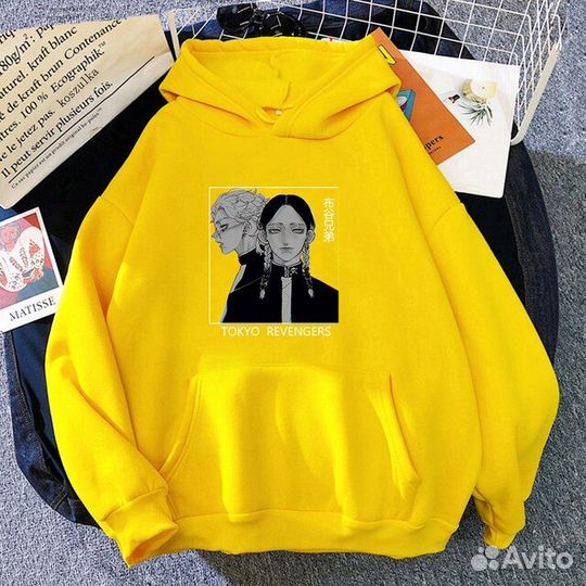 Худи (Токийские Мстители) Жёлтая