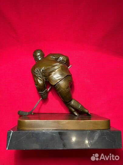 Хоккей Хоккейный матч Хоккеист Игрок бронза Редкий